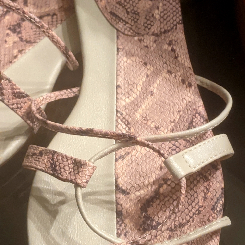 Journee Collection Breena Tan slides ladies 9 NEW in box